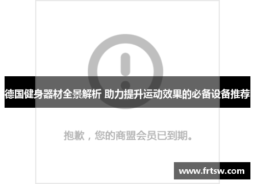 德国健身器材全景解析 助力提升运动效果的必备设备推荐